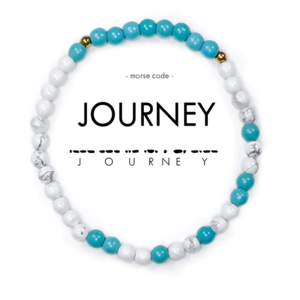 NEW Ethicgoods Journey Morse Code Bracelet.